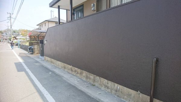 福岡県春日市　シリコン塗装工事